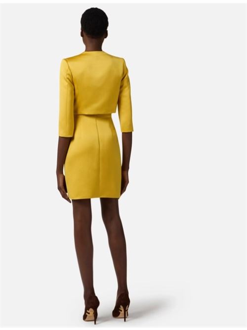 Duchesse and tulle dress with jacket ELISABETTA FRANCHI | TB00161E2.EV4